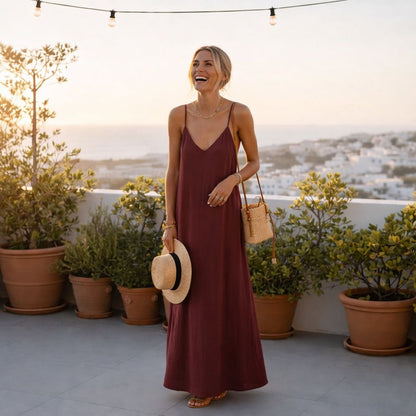 Casual Comfort Summer Maxi Dress