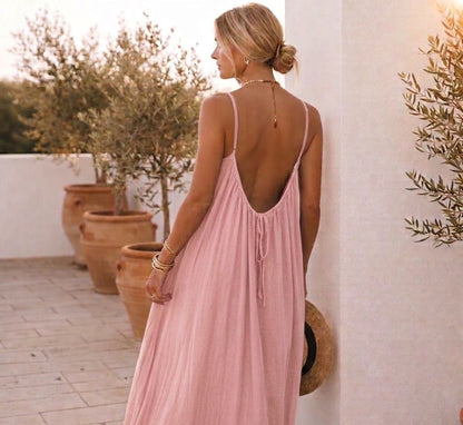 Casual Comfort Summer Maxi Dress